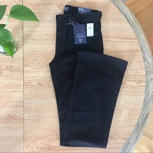 NWT GAP bootcut jeans black